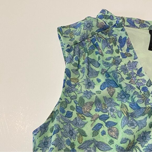 Disney's Alice Through The Looking Glass Button Front Floral Maxi Dress Size S - Picture 4 of 16